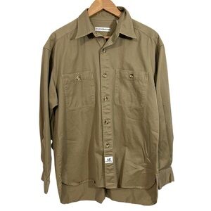 Atlantic Rancher Men’s Small Tan Button Front Shirt Pockets